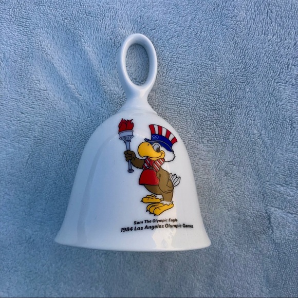 1984 Sam Papel Bell Olympic Games Commerative - Picture 1 of 4